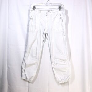 Gap Cargo Pants 32 Light Khaki Womens Ruched Utility Jogger Size 6‎
